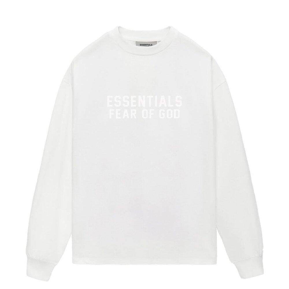 FOG ESSENTIALS Double row flocked long sleeve T-shirt